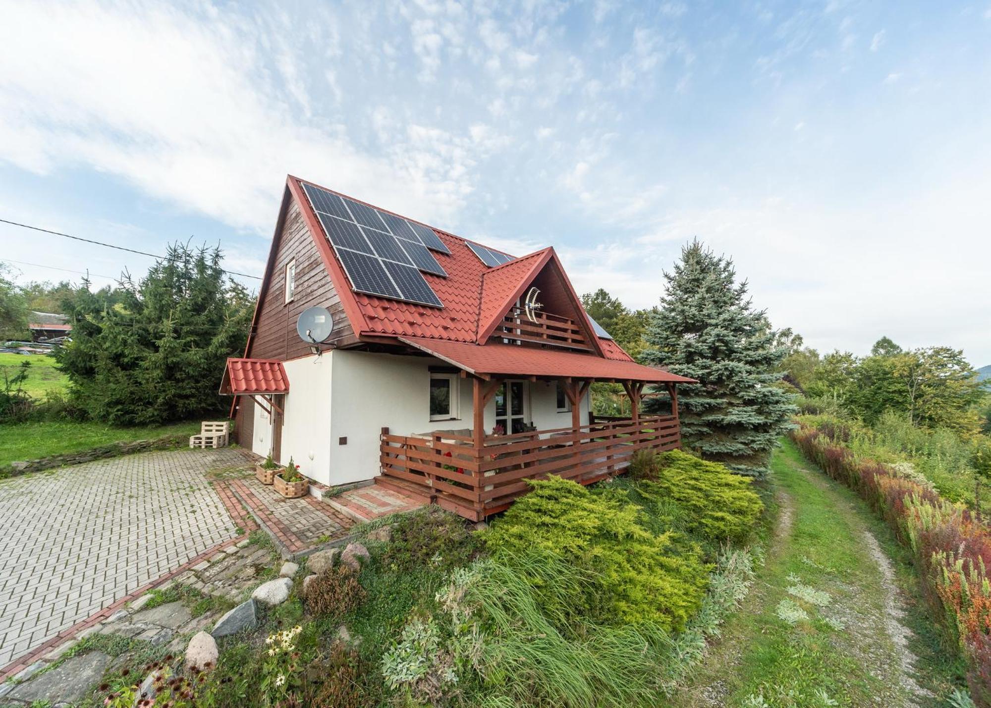Domek Na Hrobaczej - Jacuzzi&Sauna Międzybrodzie Bialskie Buitenkant foto